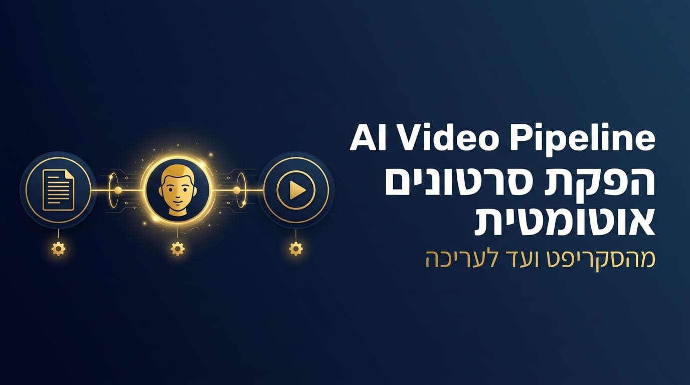 תמונת כותרת לפוסט: Claude Code מאיץ הפקת סרטוני AI עם HeyGen ו-ElevenLabs