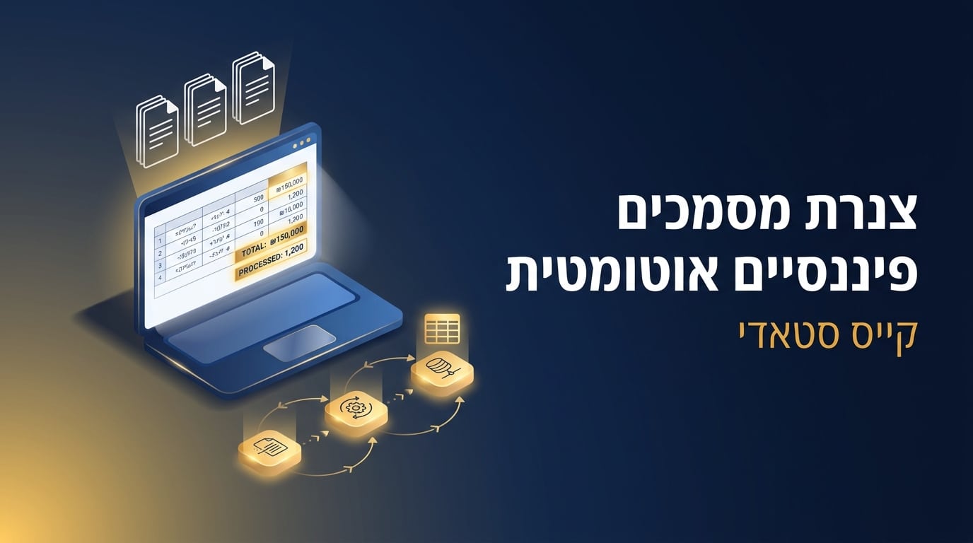 אנונימי 10, צנרת מסמכים פיננסיים אוטומטית