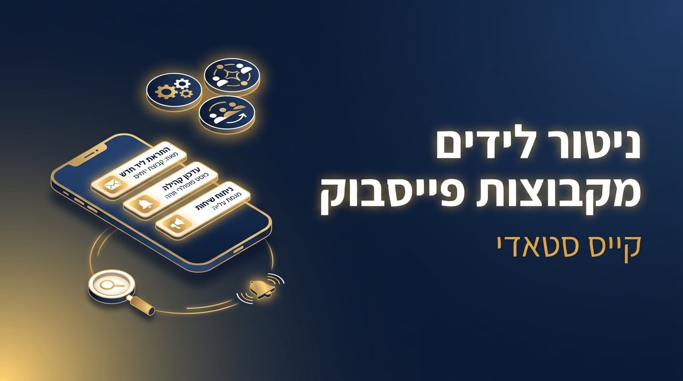 אנונימי 5, סוכן AI לליקוט לידים מקבוצות פייסבוק