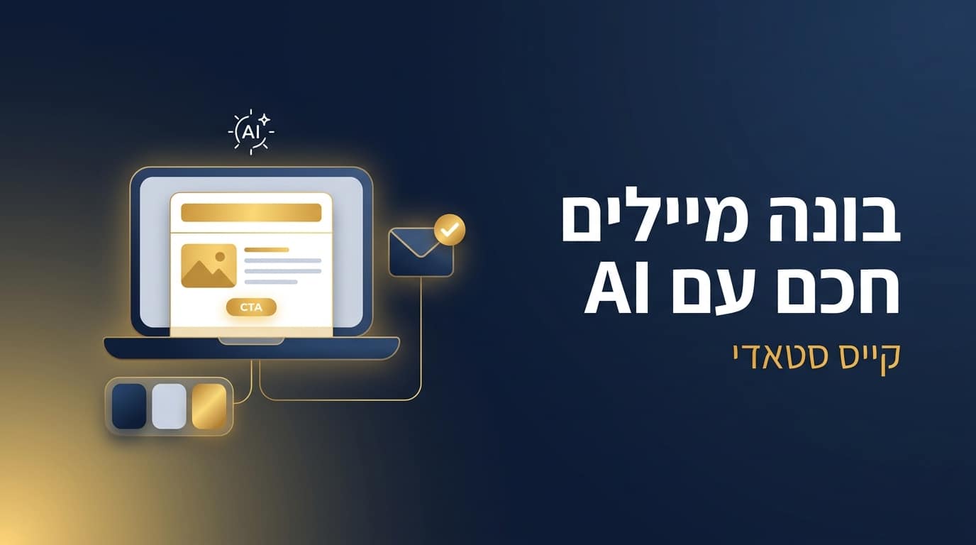 אנונימי 6, בונה מיילי HTML חכם עם AI