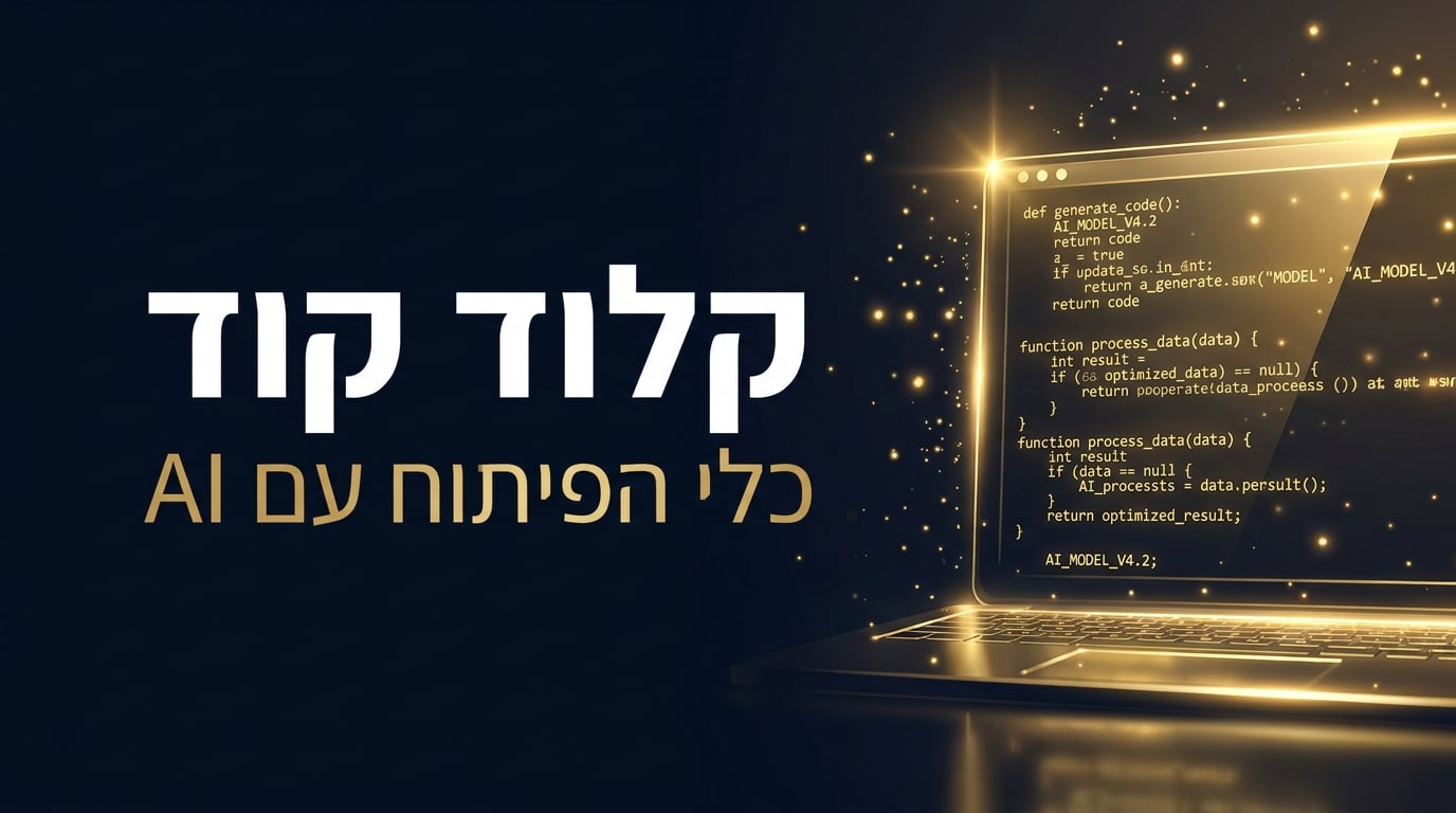 קלוד קוד כלי הפיתוח עם AI