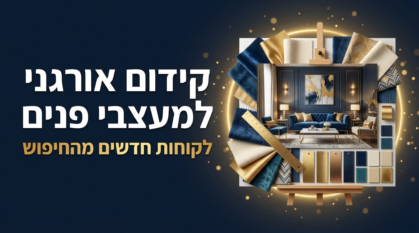 קידום אורגני למעצבי פנים