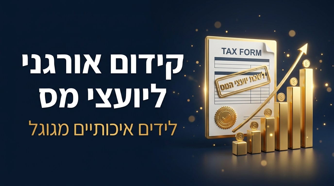 קידום אורגני ליועצי מס