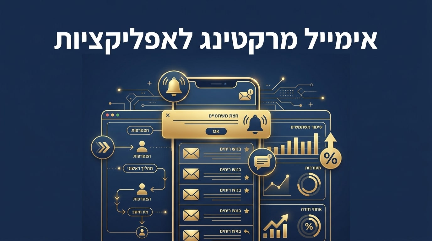 אימייל מרקטינג לאפליקציות