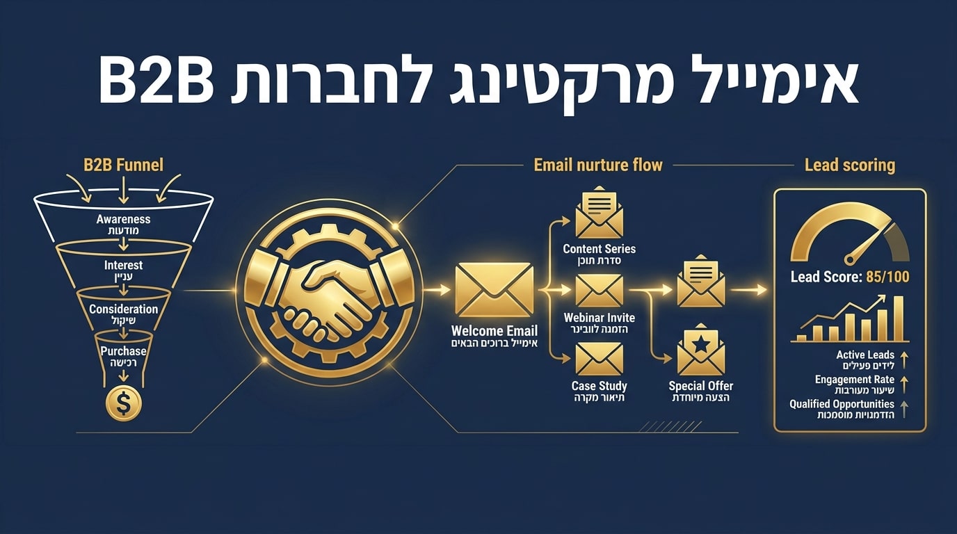 אימייל מרקטינג לחברת B2B