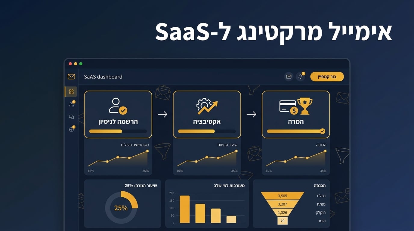 אימייל מרקטינג ל-SaaS