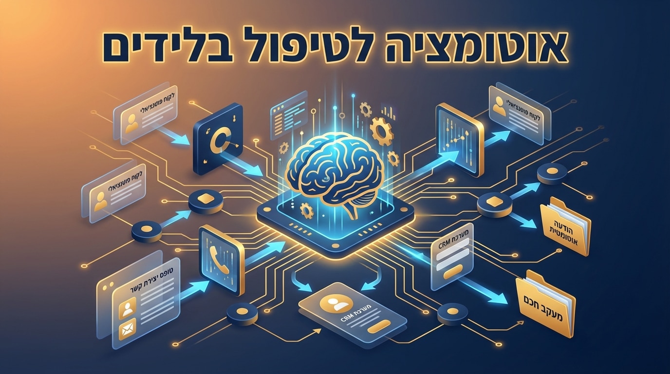 אוטומציה לטיפול בלידים