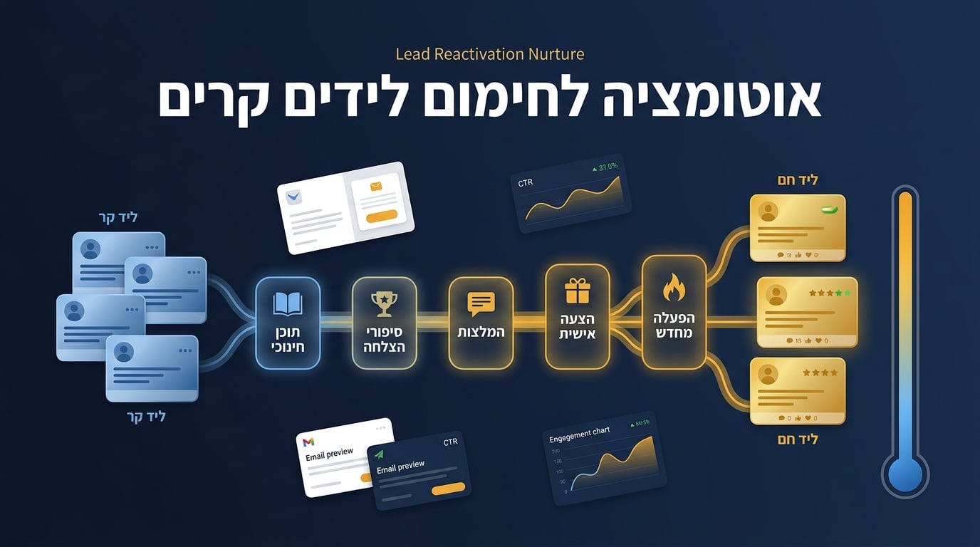 אוטומציה לחימום לידים קרים