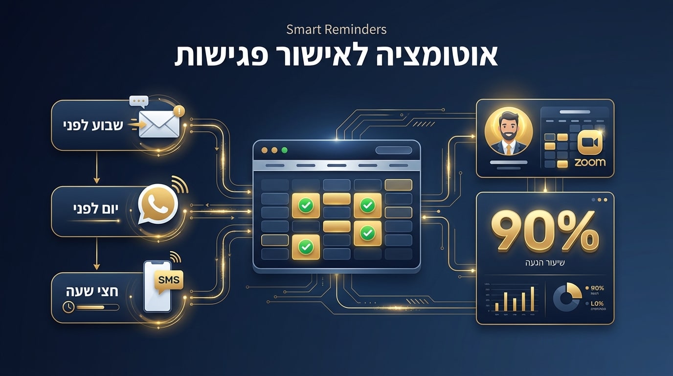אוטומציה לאישור פגישות