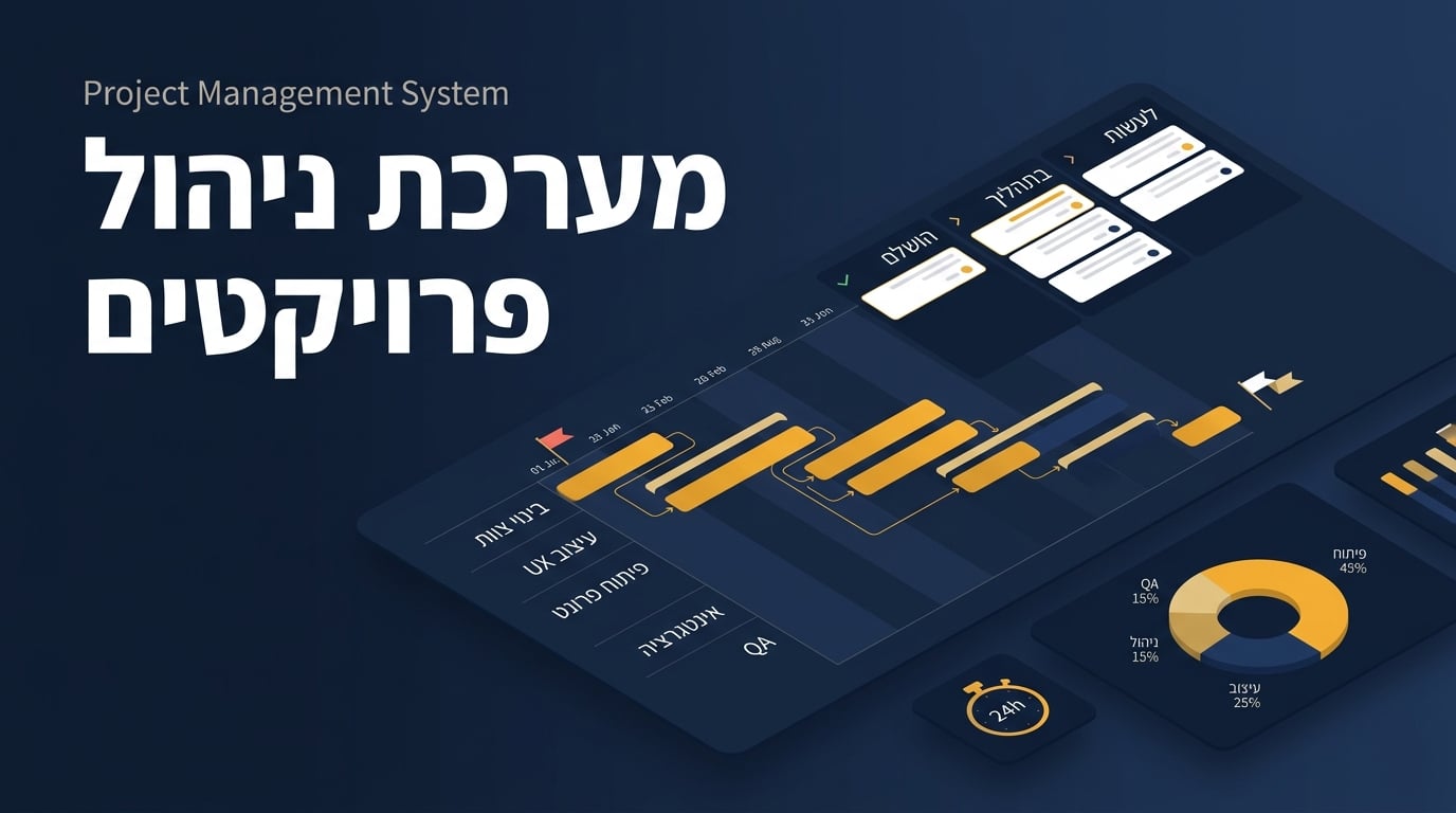 פיתוח מערכת ניהול פרויקטים