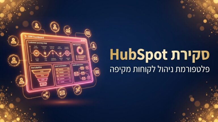 סקירה מקצועית של האבספוט ופלטפורמת ה-CRM - מסך 8