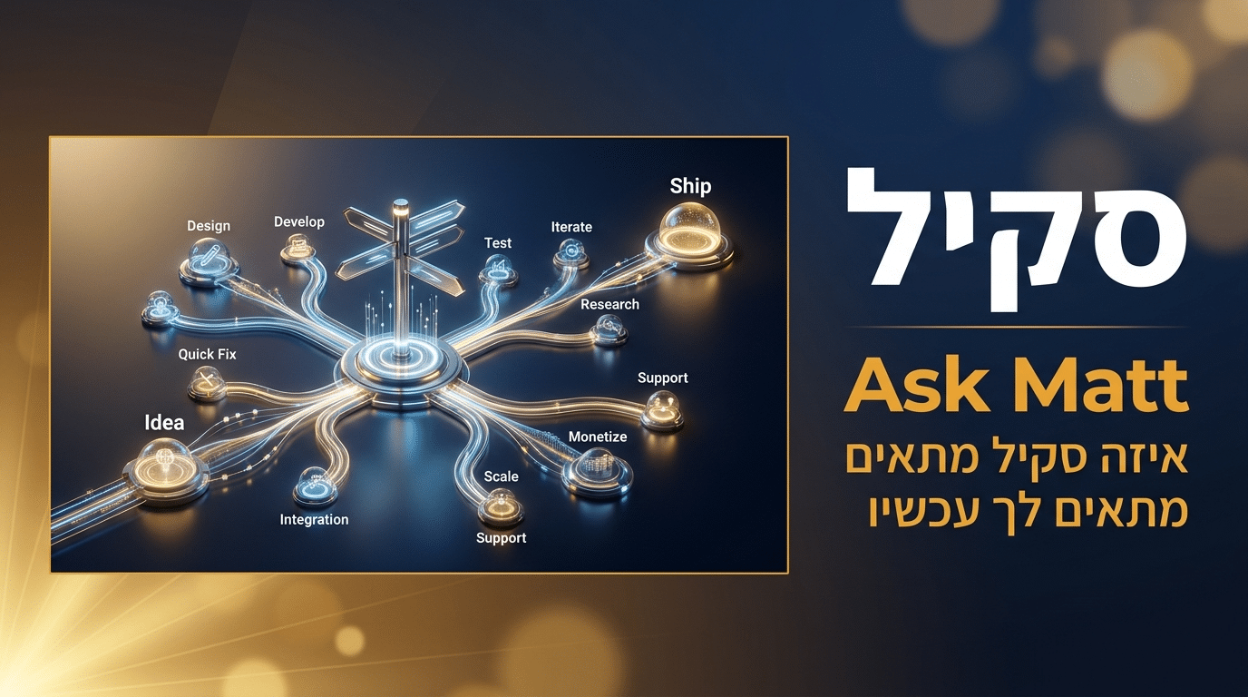 סקיל ask-matt