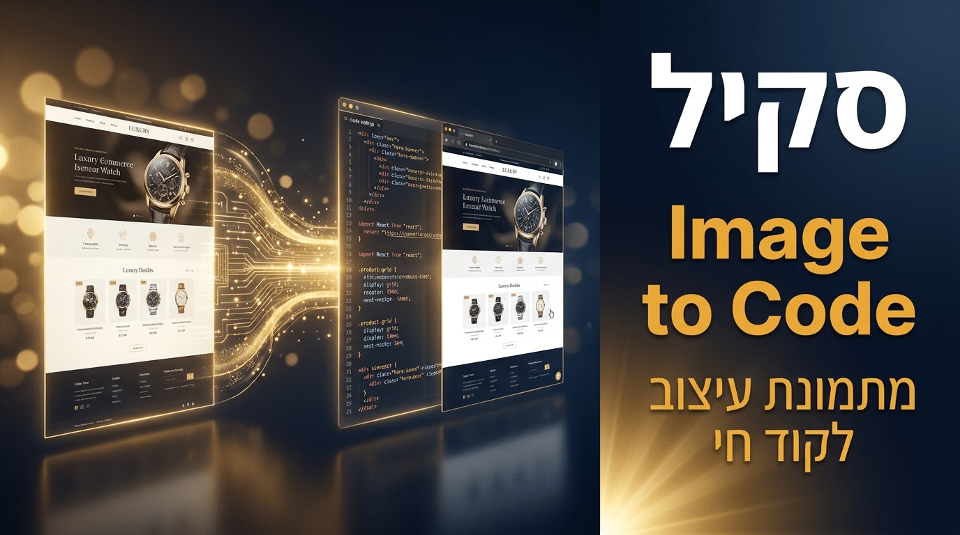 תמונת כותרת לפוסט: סקיל image-to-code לקלוד קוד
