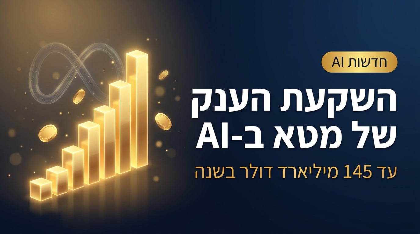 מטא מכריזה על השקעת ענק בבינה מלאכותית במירוץ מול גוגל וOpenAI