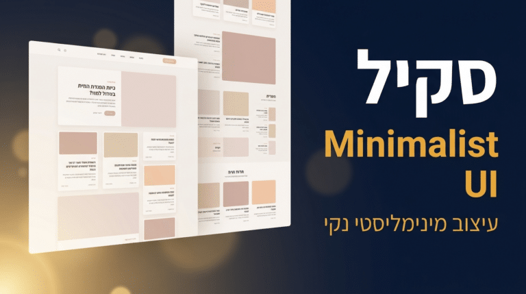 תמונת כותרת לפוסט: סקיל minimalist-ui