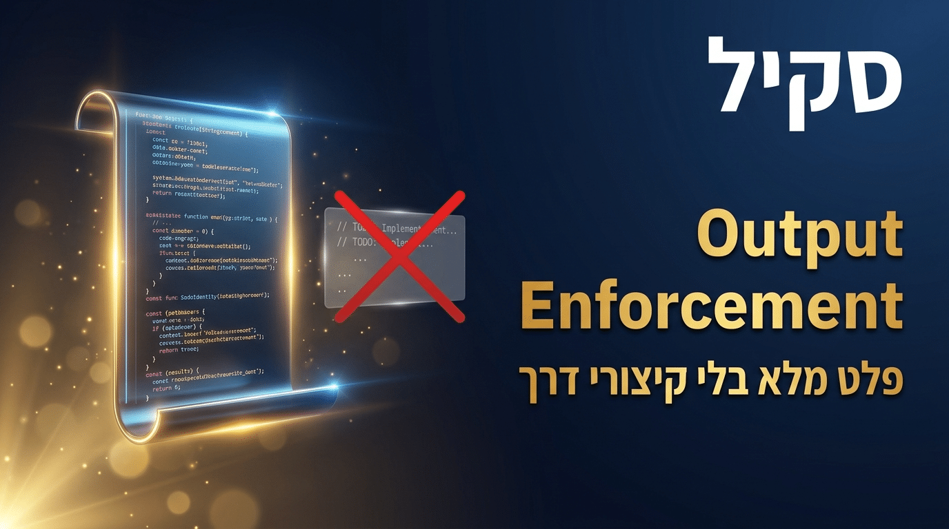 סקיל output-skill