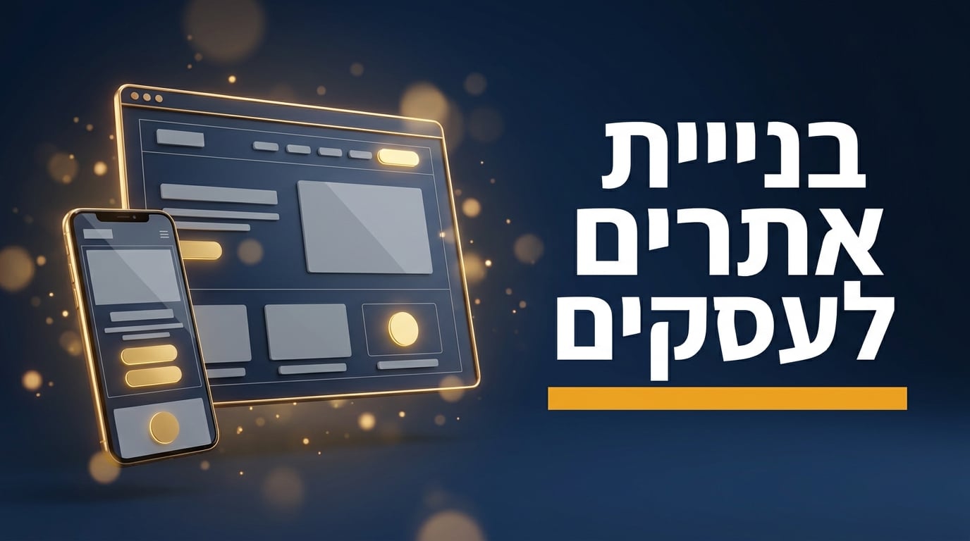 בניית אתרים לעסקים, תמונה ראשית לעמוד השירות
