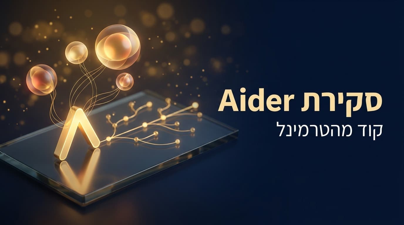 סקירה מקצועית של איידר עוזר הקוד בטרמינל