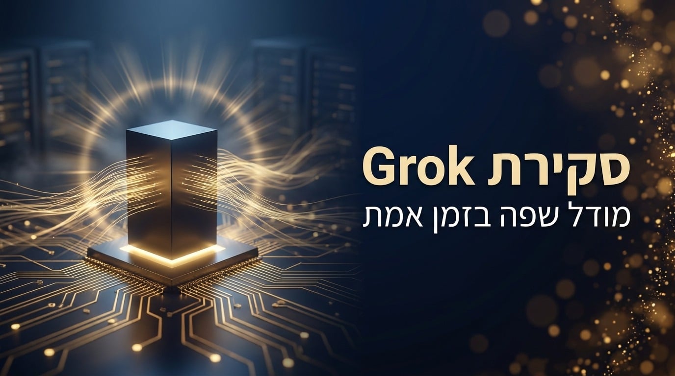 סקירה מקצועית של גרוק ומודל השפה של xAI